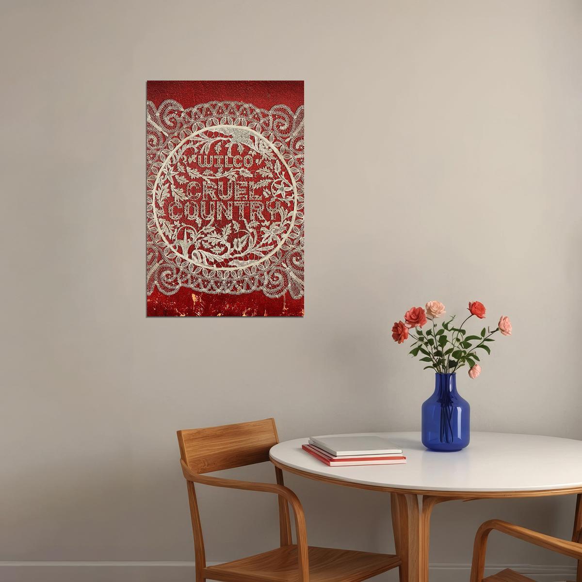 Wilco Music Group Cruel Country Music Album Poster Wall Art Print Home Wall Decor - xonomax