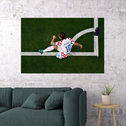 Luka Modric Croatia National Team World Soccer Fans Poster Wall Art Print Home Wall Decor - xonomax