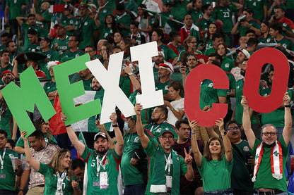 Mexico World Soccer Fans 2022 Football Poster Wall Art Print Home Wall Decor - xonomax