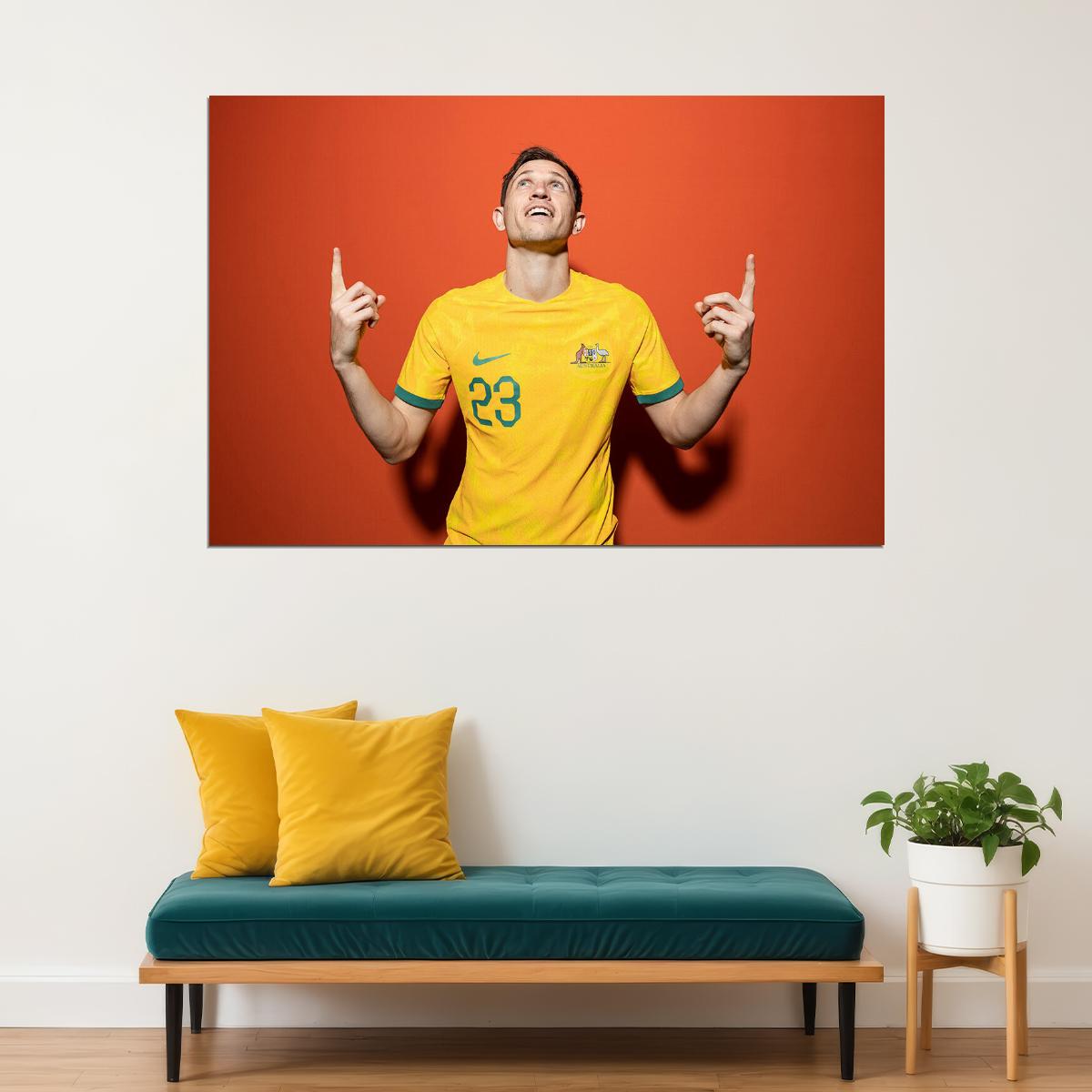 Goodwin Australia National Football Team World Soccer Fans Poster Wall Art Print Home Wall Decor - xonomax