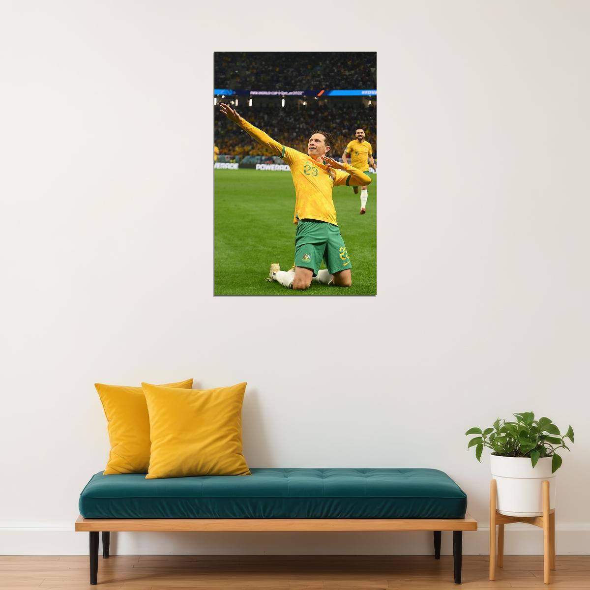 Goodwin Australia National Football Team World Soccer Fans Poster Wall Art Print Home Wall Decor - xonomax