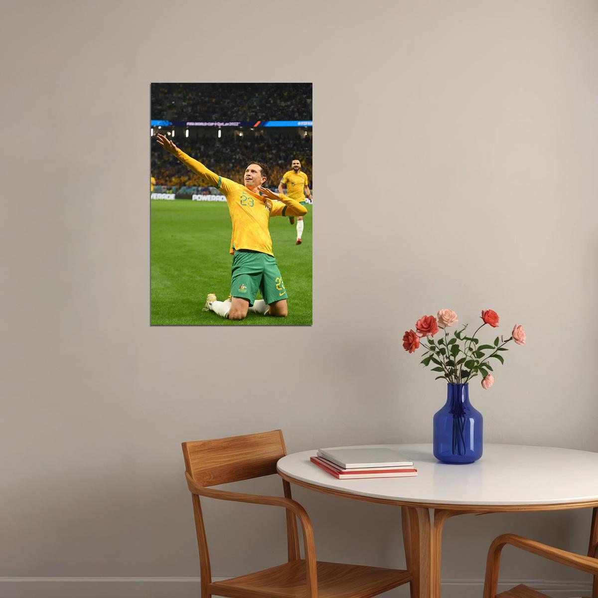 Goodwin Australia National Football Team World Soccer Fans Poster Wall Art Print Home Wall Decor - xonomax
