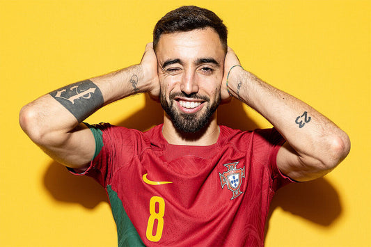 Bruno Fernandes Portugal World Soccer Fans 2022 Poster Wall Art Print Home Wall Decor - xonomax