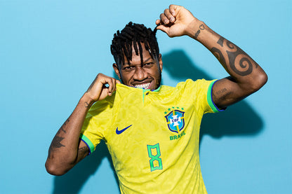 Footballer Fred Brazil World Soccer Fans 2022 Poster Wall Art Print Home Wall Decor - xonomax