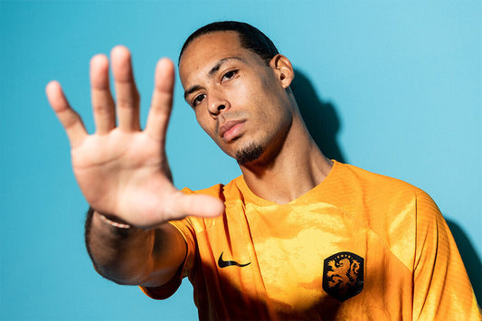 Virgil Van Dijk Netherland World Soccer Fans 2022 Poster Wall Art Print Home Wall Decor - xonomax