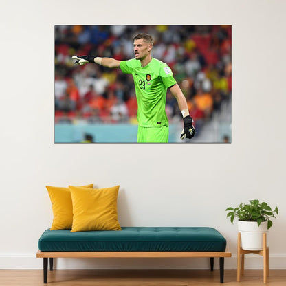 Andries Noppert Netherlands World Soccer 2022 Poster Wall Art Print Home Wall Decor - xonomax