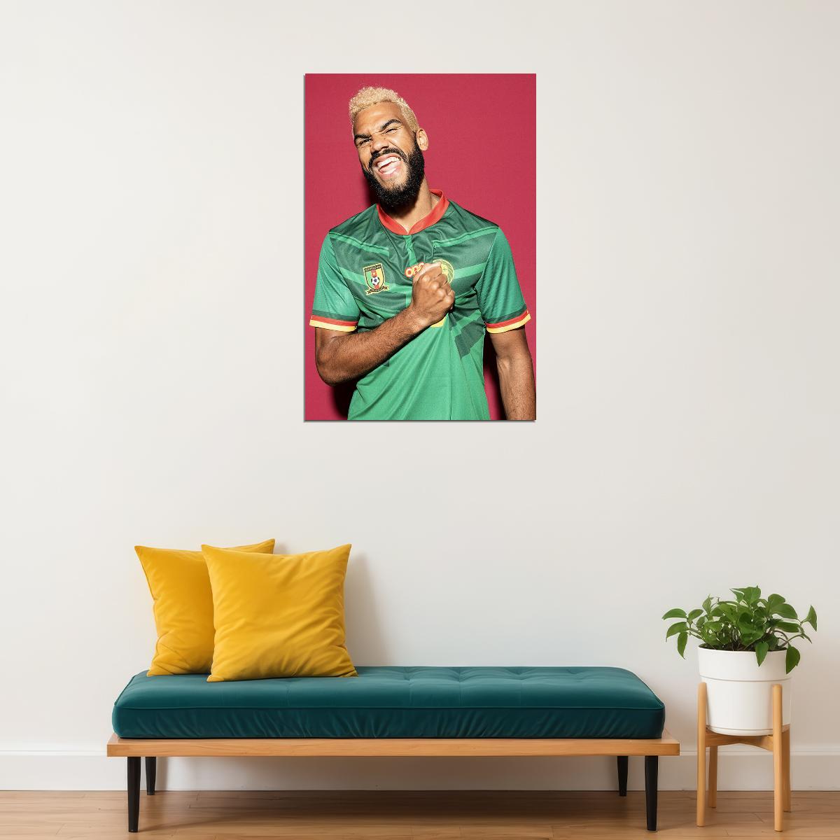 Eric Maxim Choupo-moting Cameroon World Soccer 2022 Poster Wall Art Print Home Wall Decor - xonomax