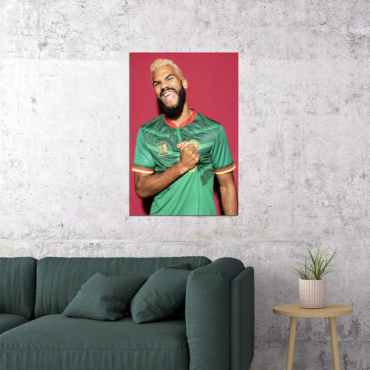 Eric Maxim Choupo-moting Cameroon World Soccer 2022 Poster Wall Art Print Home Wall Decor - xonomax