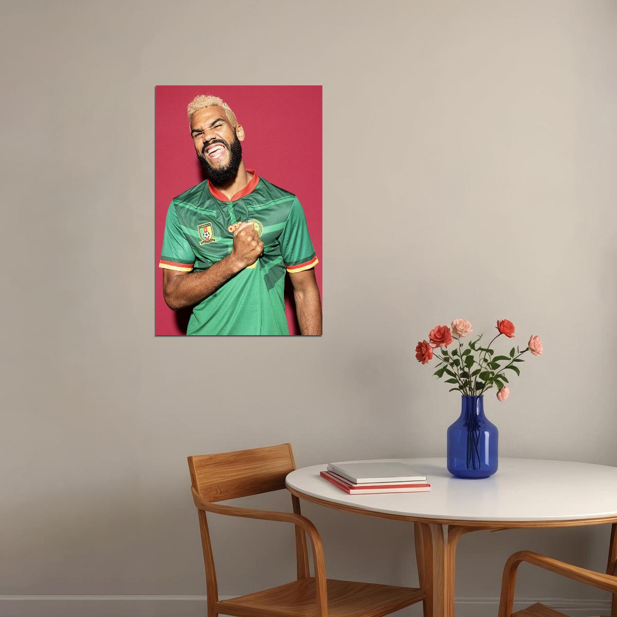 Eric Maxim Choupo-moting Cameroon World Soccer 2022 Poster Wall Art Print Home Wall Decor - xonomax
