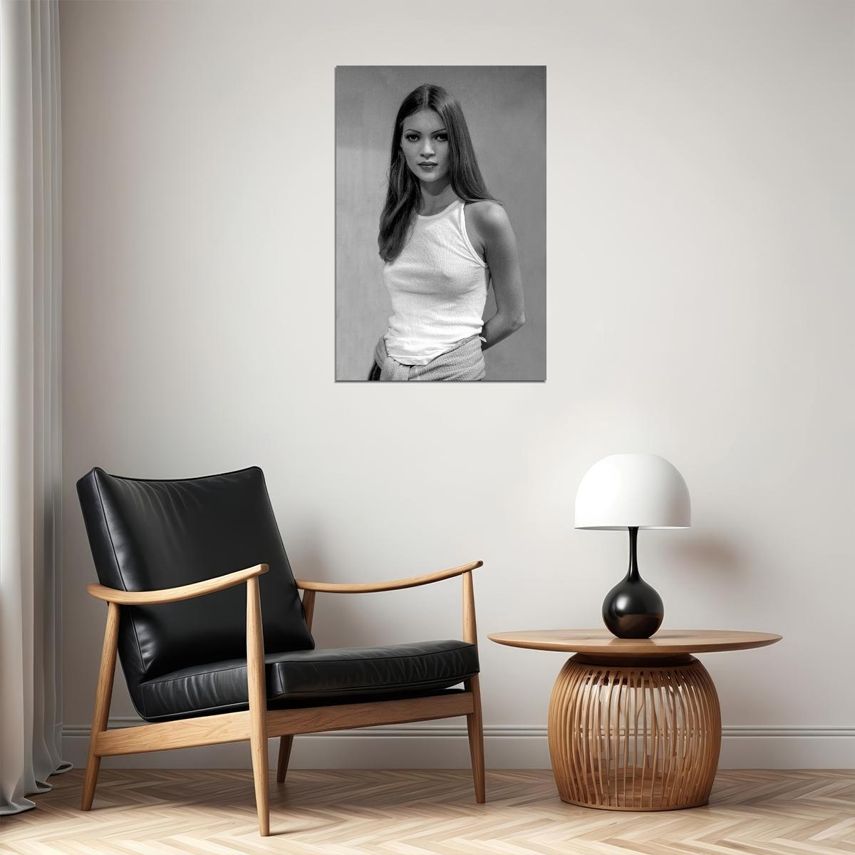 Kate Moss Model Stylist Artist Poster Wall Art Print Home Wall Decor - xonomax
