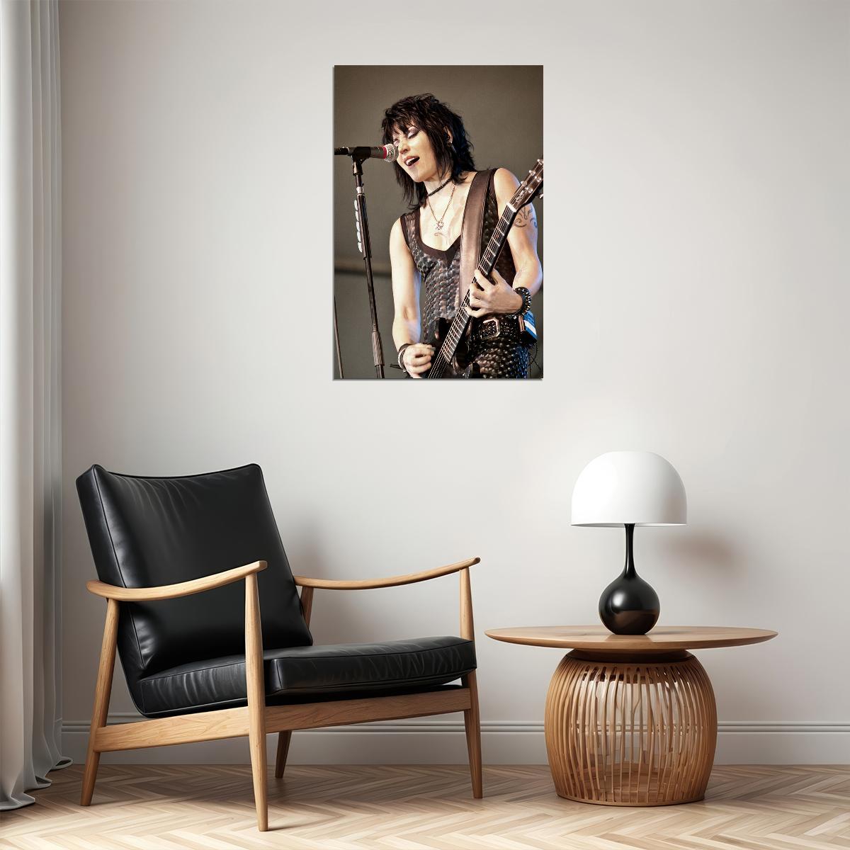 Joan Jett Singer Musician Guitarist Idol Poster Wall Art Print Home Wall Decor