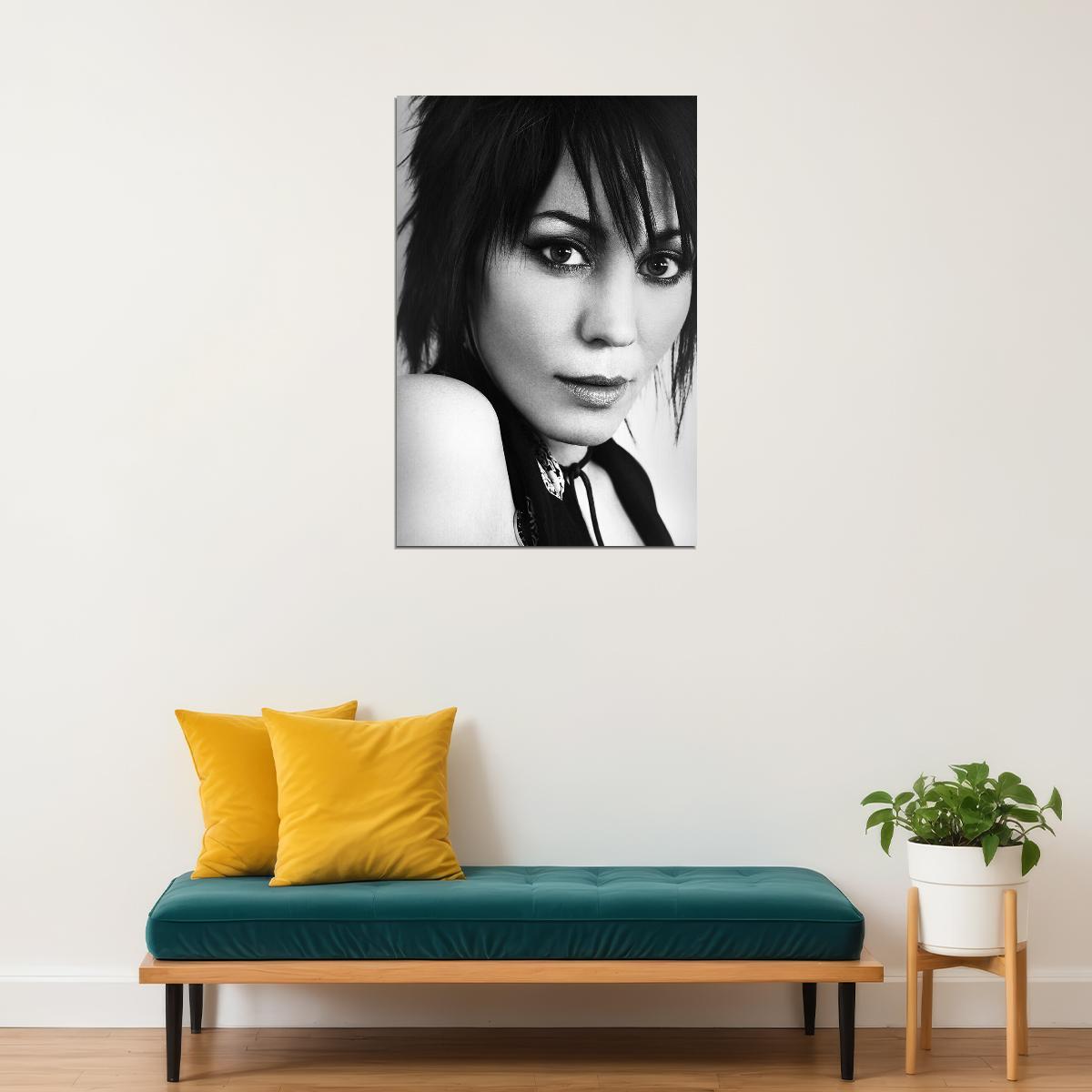 Joan Jett Singer Musician Guitarist Star Poster Wall Art Print Home Wall Decor