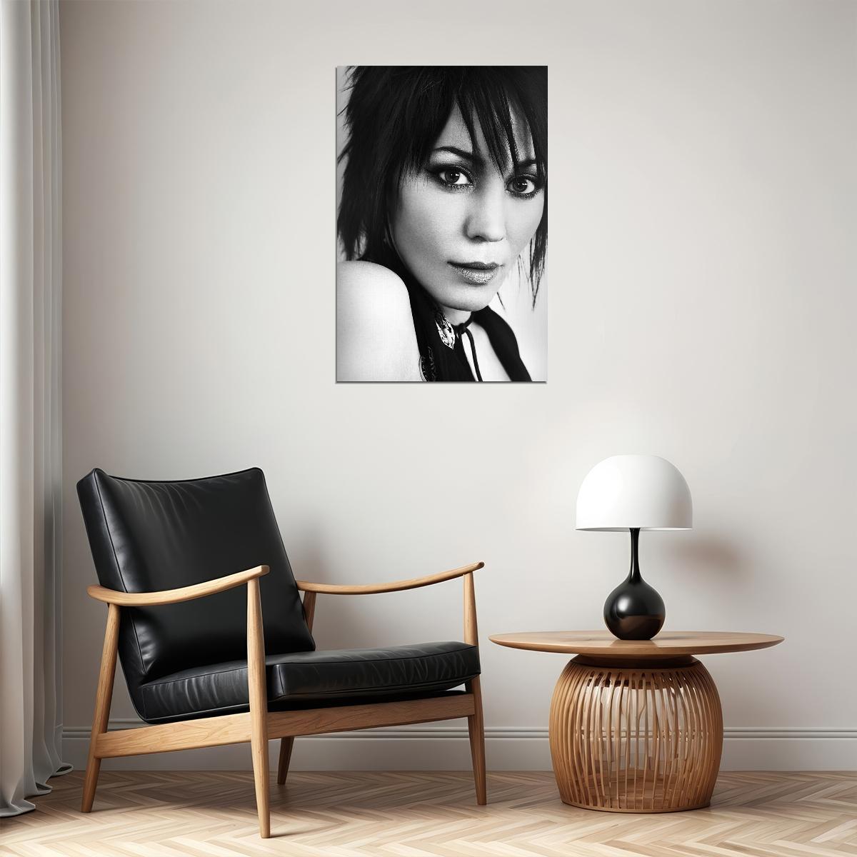 Joan Jett Singer Musician Guitarist Star Poster Wall Art Print Home Wall Decor