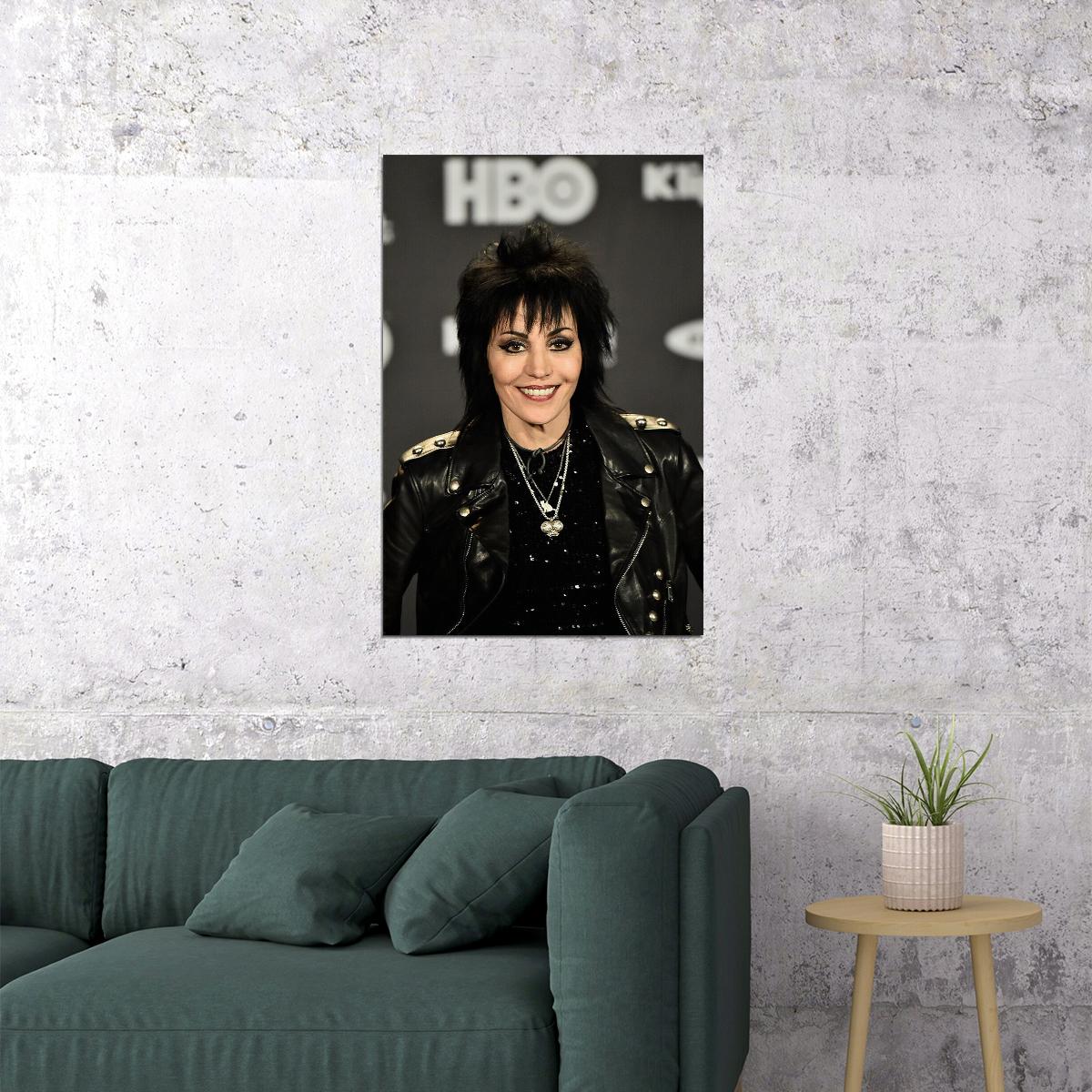 Joan Jett 80s 90s Singer Producer Guitarist Poster Wall Art Print Home Wall Decor