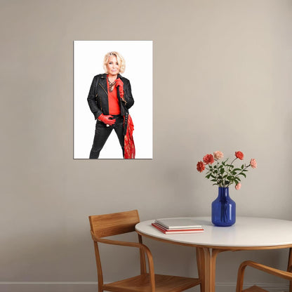 Kim Wilde Show 80s 90s Celebrity Singer Idol Poster Wall Art Print Home Wall Decor - xonomax