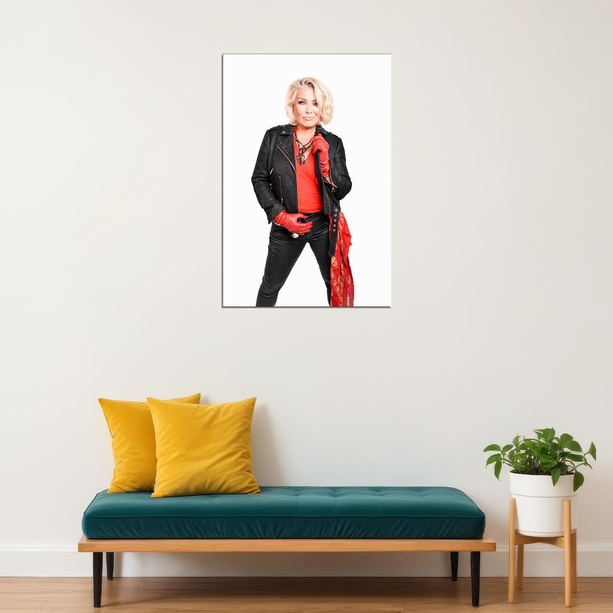 Kim Wilde Show 80s 90s Celebrity Singer Idol Poster Wall Art Print Home Wall Decor - xonomax