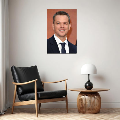 Matt Damon Celebrity Cinema Actor Star Poster Wall Art Print Home Wall Decor - xonomax