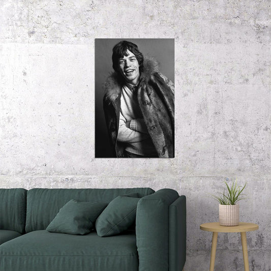 Mick Jagger 80s 90s Vintage Singer Actor Star Poster Wall Art Print Home Wall Decor - xonomax