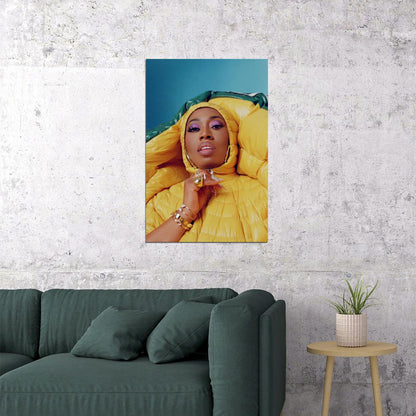 Missy Elliott Celebrity Singer Music Rap Star Poster Wall Art Print Home Wall Decor - xonomax