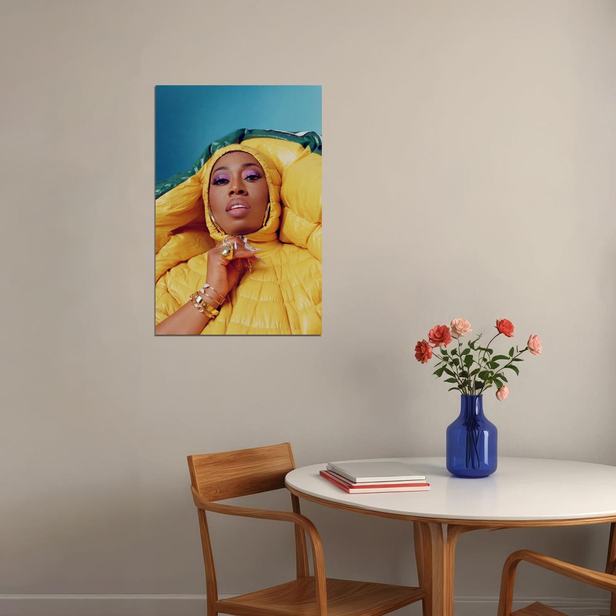 Missy Elliott Celebrity Singer Music Rap Star Poster Wall Art Print Home Wall Decor - xonomax