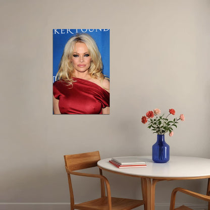 Pamela Anderson 80s 90s Actor Producer Star Poster Wall Art Print Home Wall Decor - xonomax