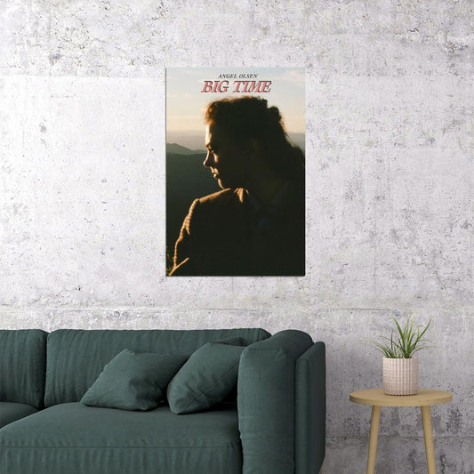 Angel Olsen American Musician Big Time Music Album Poster Wall Art Print Home Wall Decor - xonomax