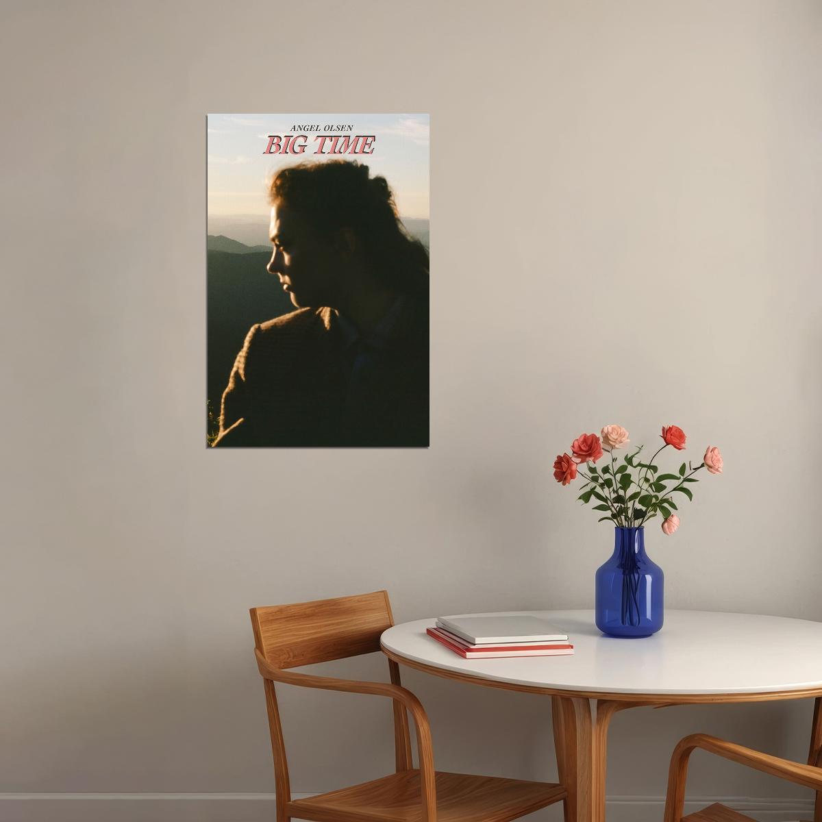 Angel Olsen American Musician Big Time Music Album Poster Wall Art Print Home Wall Decor - xonomax
