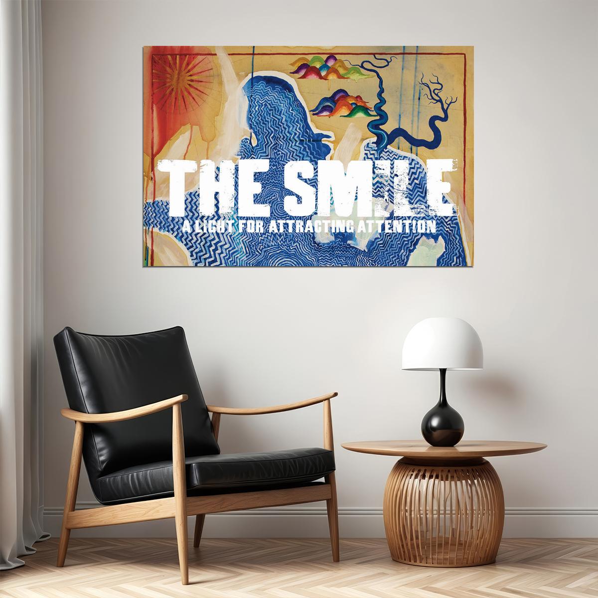 The Smile A Light For Attracting Attention Album Poster Wall Art Print Home Wall Decor - xonomax