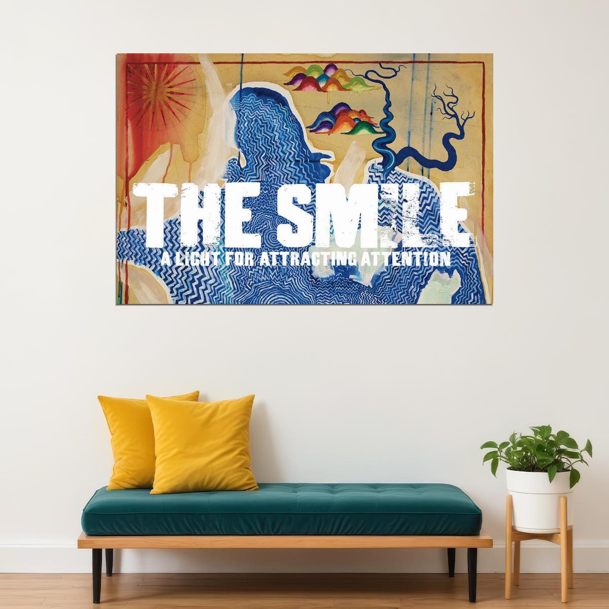 The Smile A Light For Attracting Attention Album Poster Wall Art Print Home Wall Decor - xonomax