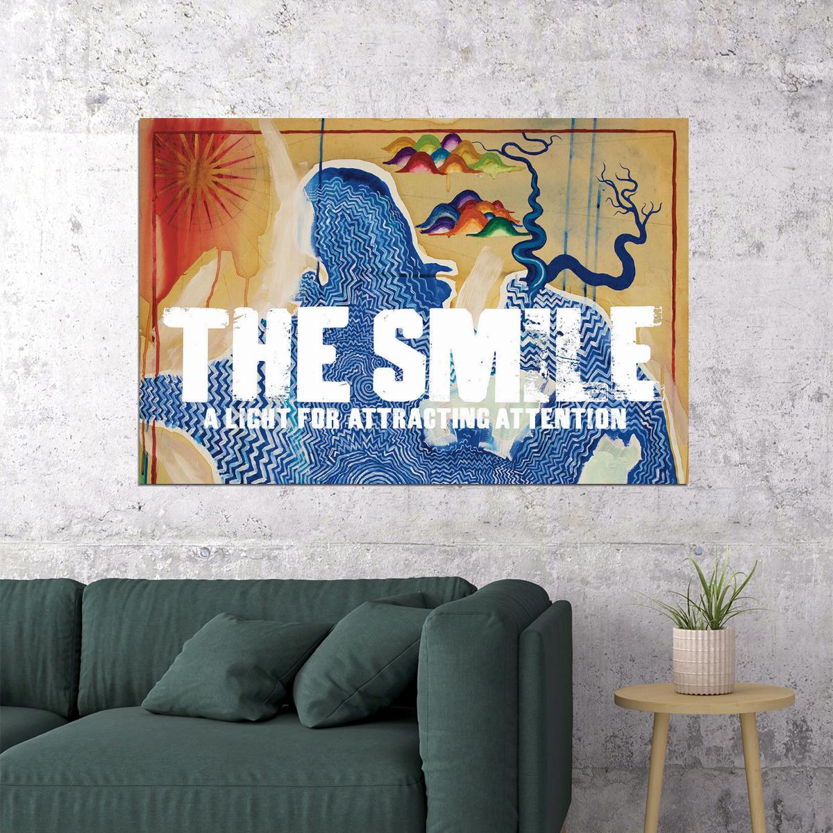 The Smile A Light For Attracting Attention Album Poster Wall Art Print Home Wall Decor - xonomax