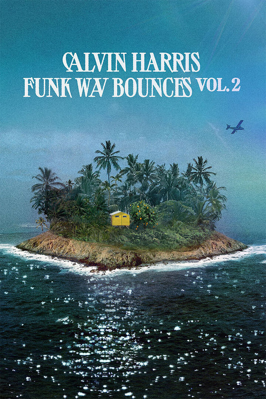 Calvin Harris Funk Wav Bounces Vol. 2 Album Poster Wall Art Print Home Wall Decor - xonomax