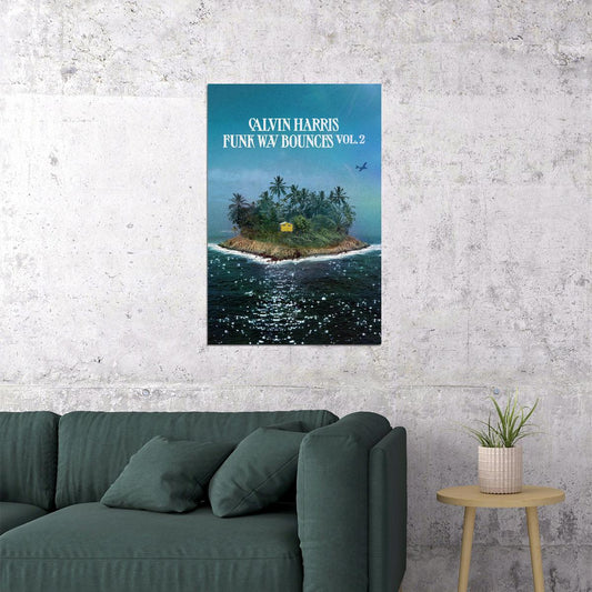 Calvin Harris Funk Wav Bounces Vol. 2 Album Poster Wall Art Print Home Wall Decor - xonomax