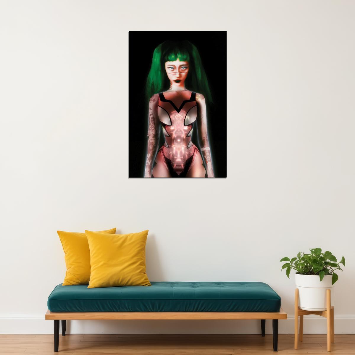 Asian Singer Yeule Glitch Princess Music Album Poster Wall Art Print Home Wall Decor - xonomax