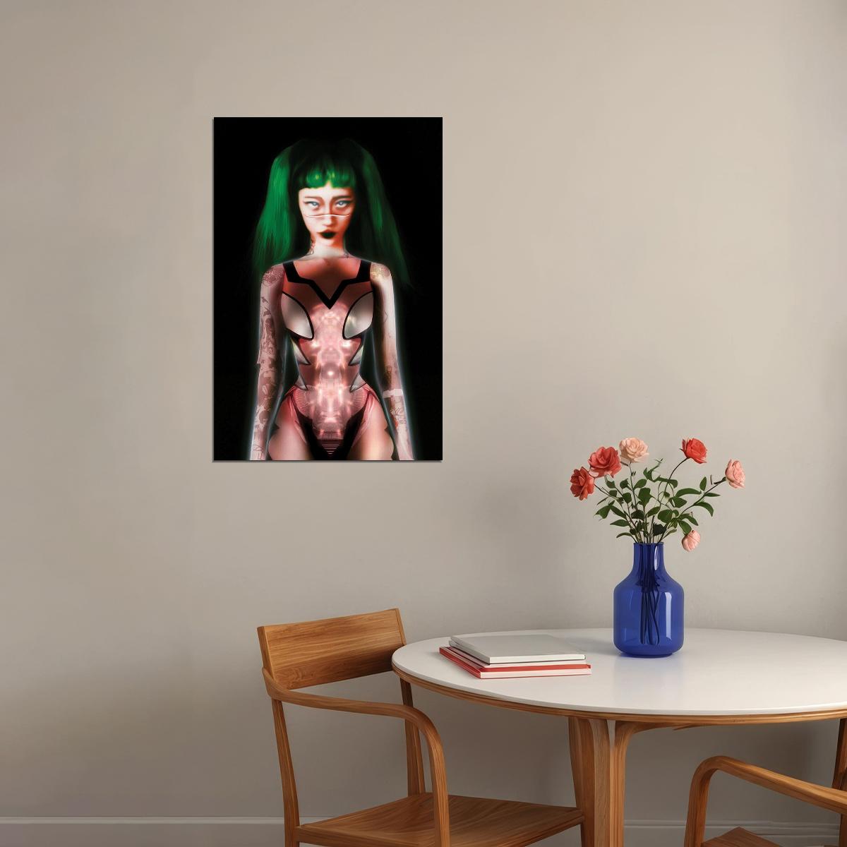 Asian Singer Yeule Glitch Princess Music Album Poster Wall Art Print Home Wall Decor - xonomax