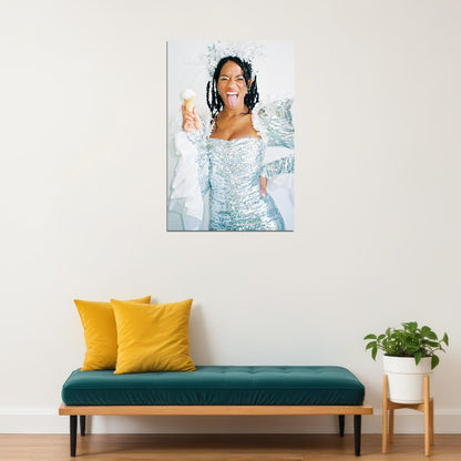 Singer Kilo Kish American Gurl First Album Poster Wall Art Print Home Wall Decor - xonomax
