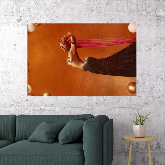 Sudan Archives Natural Brown Prom Queen Poster Wall Art Print Home Wall Decor - xonomax