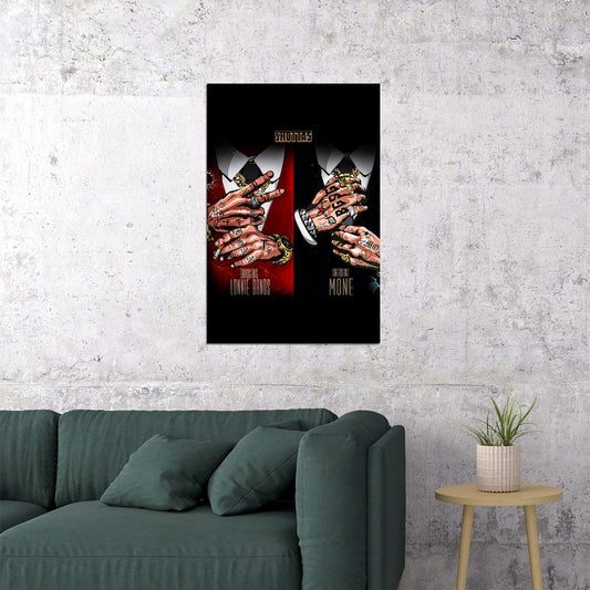 Band Gang Lonnie Bands Shottas Music Album Poster Wall Art Print Home Wall Decor - xonomax