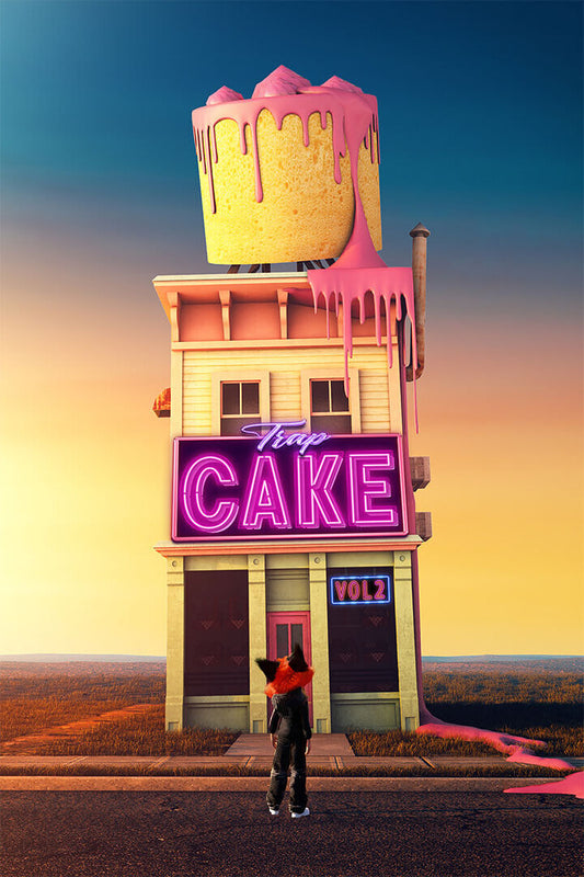 Rauw Alejandro Puerto Rican Singer Trap Cake Vol. 2 Poster Wall Art Print Home Wall Decor - xonomax