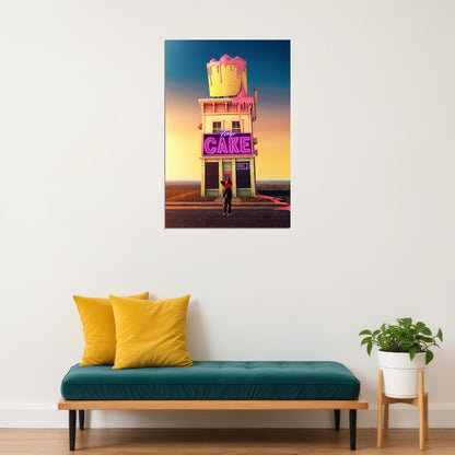Rauw Alejandro Puerto Rican Singer Trap Cake Vol. 2 Poster Wall Art Print Home Wall Decor - xonomax