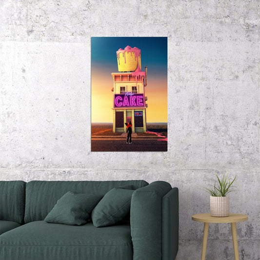 Rauw Alejandro Puerto Rican Singer Trap Cake Vol. 2 Poster Wall Art Print Home Wall Decor - xonomax