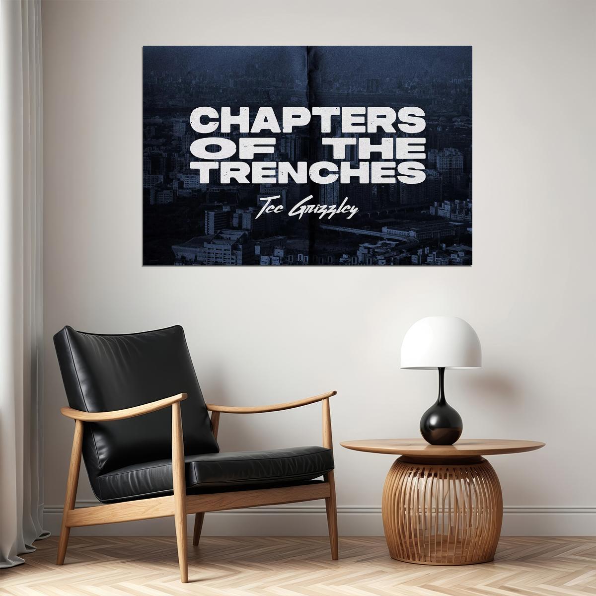 Tee Grizzley Chapters Of The Trenches Album Poster Wall Art Print Home Wall Decor - xonomax