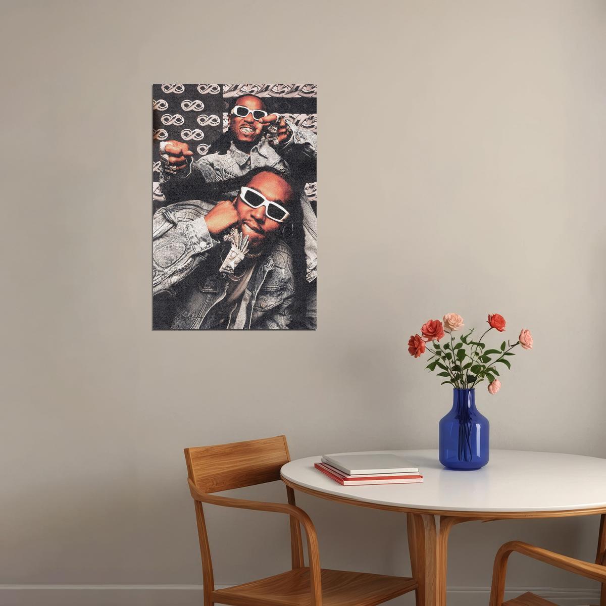 Takeoff American Rapper Only Built For Infinity Links Poster Wall Art Print Home Wall Decor - xonomax