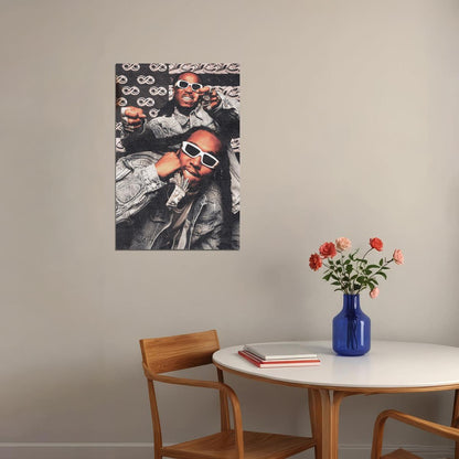 Takeoff American Rapper Only Built For Infinity Links Poster Wall Art Print Home Wall Decor - xonomax