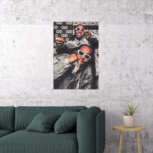 Takeoff American Rapper Only Built For Infinity Links Poster Wall Art Print Home Wall Decor - xonomax