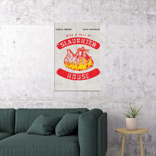 Crooked I Rise And Fall Of Slaughterhouse Poster Wall Art Print Home Wall Decor - xonomax