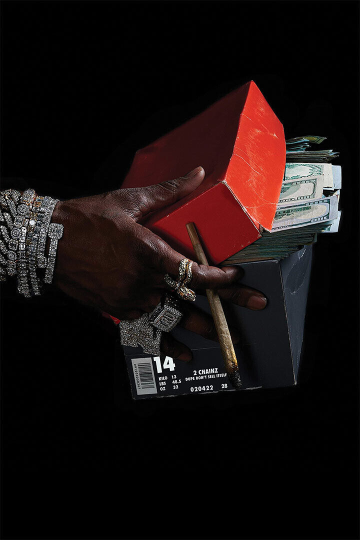 2 Chainz Dope Don't Sell Itself Music Album Poster Wall Art Print Home Wall Decor - xonomax