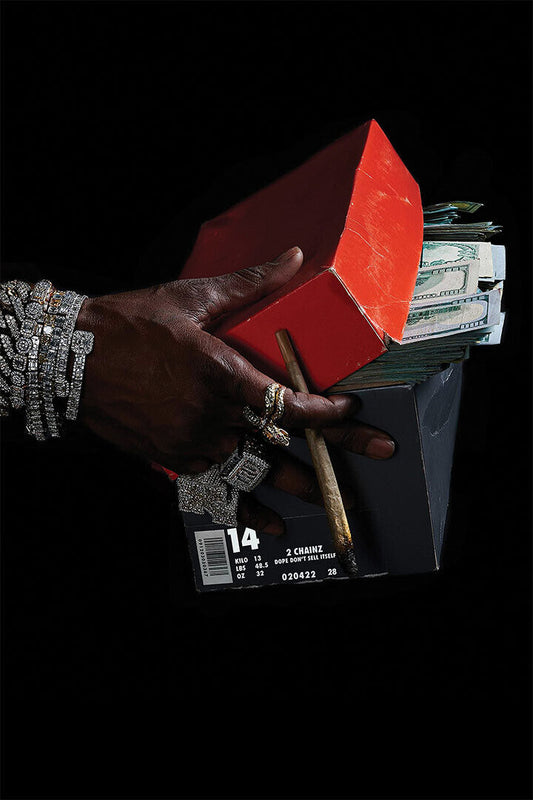 2 Chainz Dope Don't Sell Itself Music Album Poster Wall Art Print Home Wall Decor - xonomax