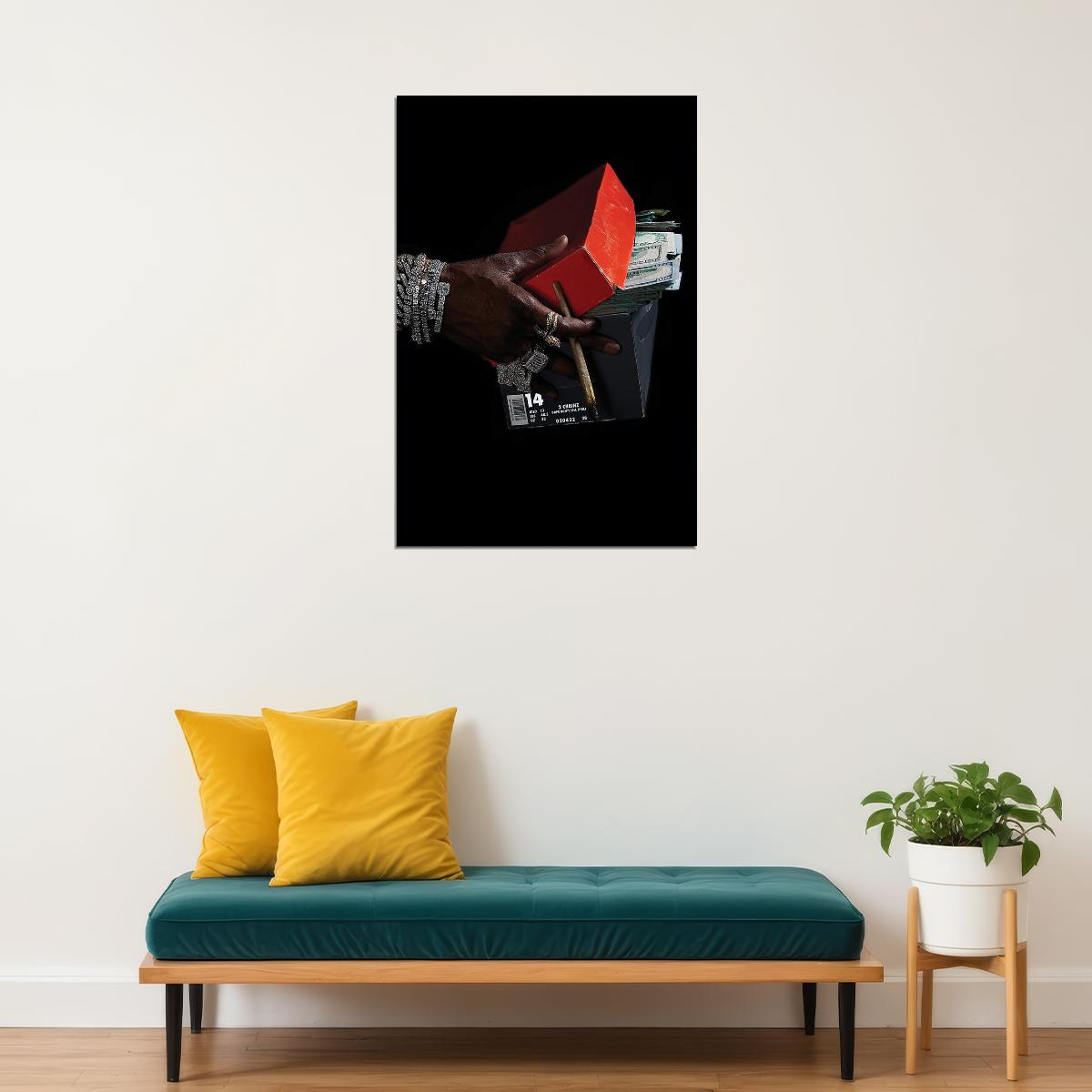 2 Chainz Dope Don't Sell Itself Music Album Poster Wall Art Print Home Wall Decor - xonomax
