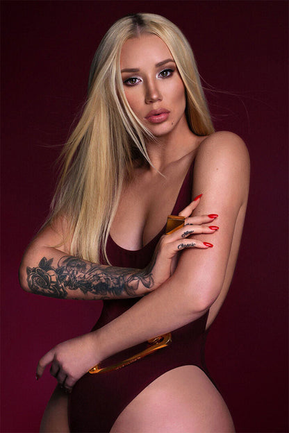 Iggy Australian Woman Singer Rap Music Poster Wall Art Print Home Wall Decor - xonomax