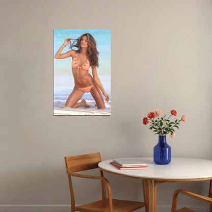 Alessandra Ambrosio Brazilian Model Sexy Artist Poster Wall Art Print Home Wall Decor - xonomax